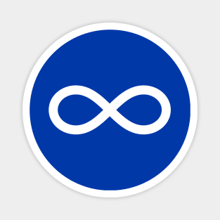 Métis Flag, Metis Symbol, Métis Indigenous #7 Magnet